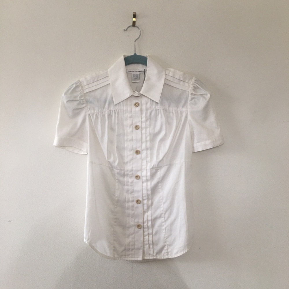 Dvf White Top - image 1